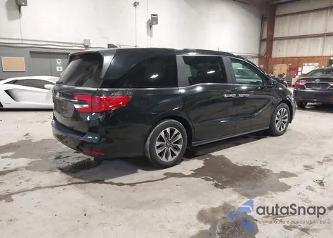2021 Honda Odyssey Ex-L z USA, uszkodzony, nr VIN 5FNRL6H71MB038962
